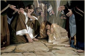 Jesus and Pharisees