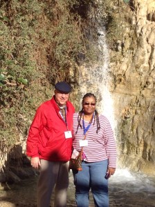 Pastor Rom & Marie Nelson at En Gedi...